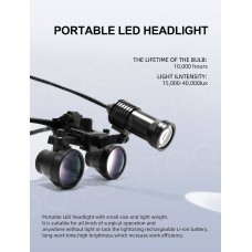 Бінокуляри стоматологічні 3.5 X-R з LED підсвіткою