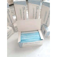 Маска захисна тришарова MEDICOM SAFE + MASK ECONOMY 50шт. / Уп.