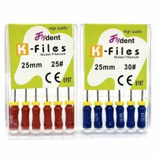 FlyDent K-файли 21 mm #25
