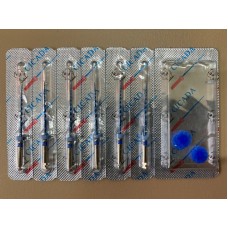 Файли CICADA Niti Endodontic files Blue 04/30 набір, 25 мм, 6 шт./упак.